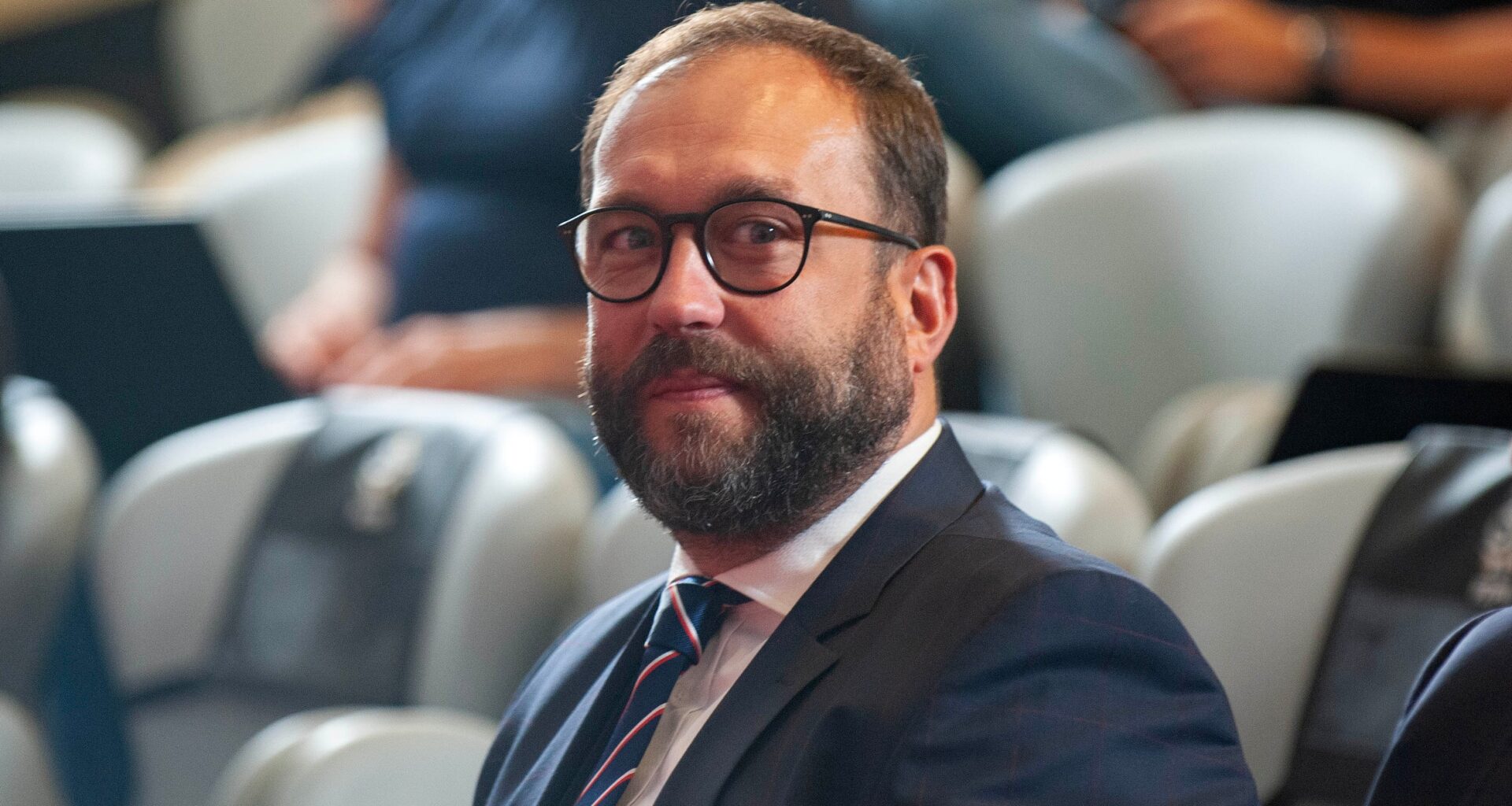 Prezes Ekstraklasy SA Marcin Animucki