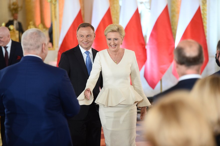 Agata Duda i Andrzej Duda