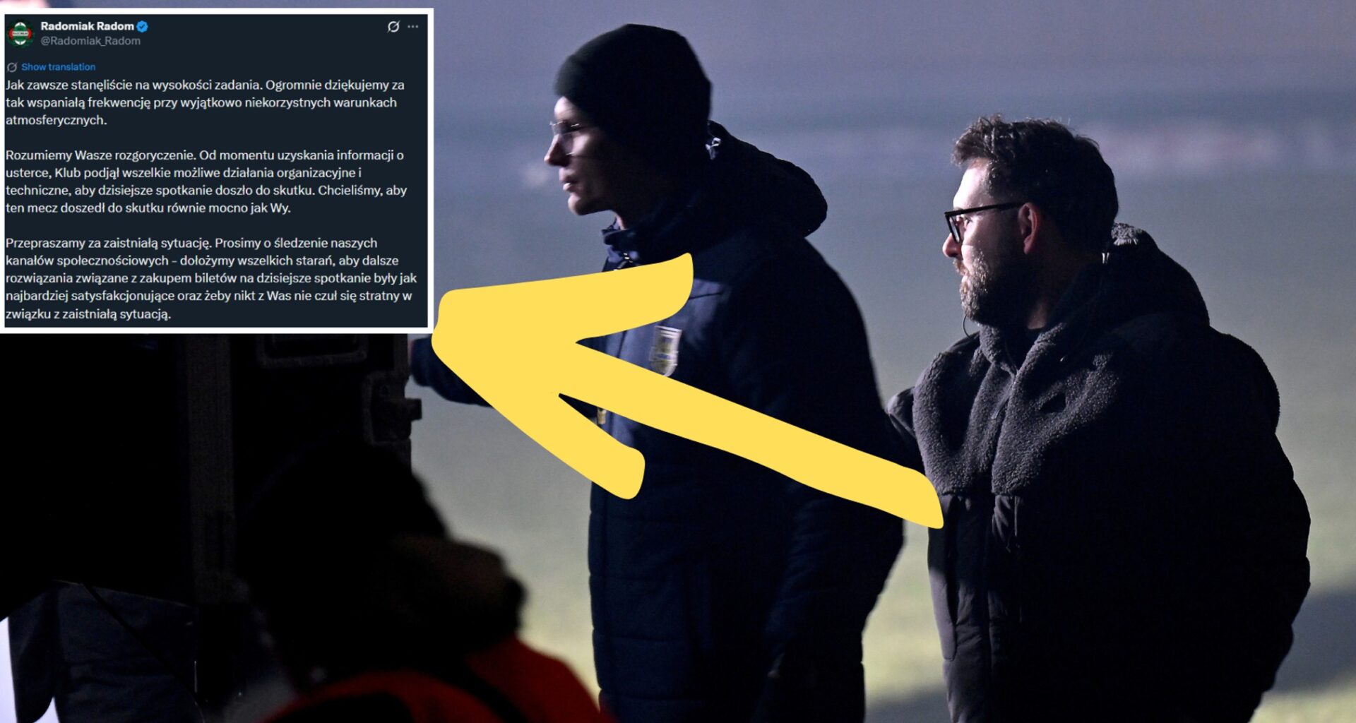 Dawid Szwarga i Goncalo Feio