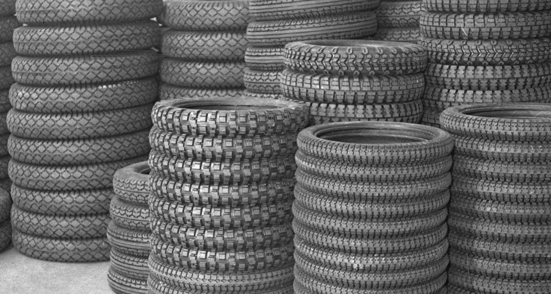 Fabryka Opon Stomil Poznań, zdjęcie z 1948 roku