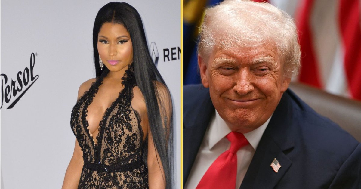 Donald Trump zachwyca się Nicki Minaj. Dla niej zapuści nawet paznokcie