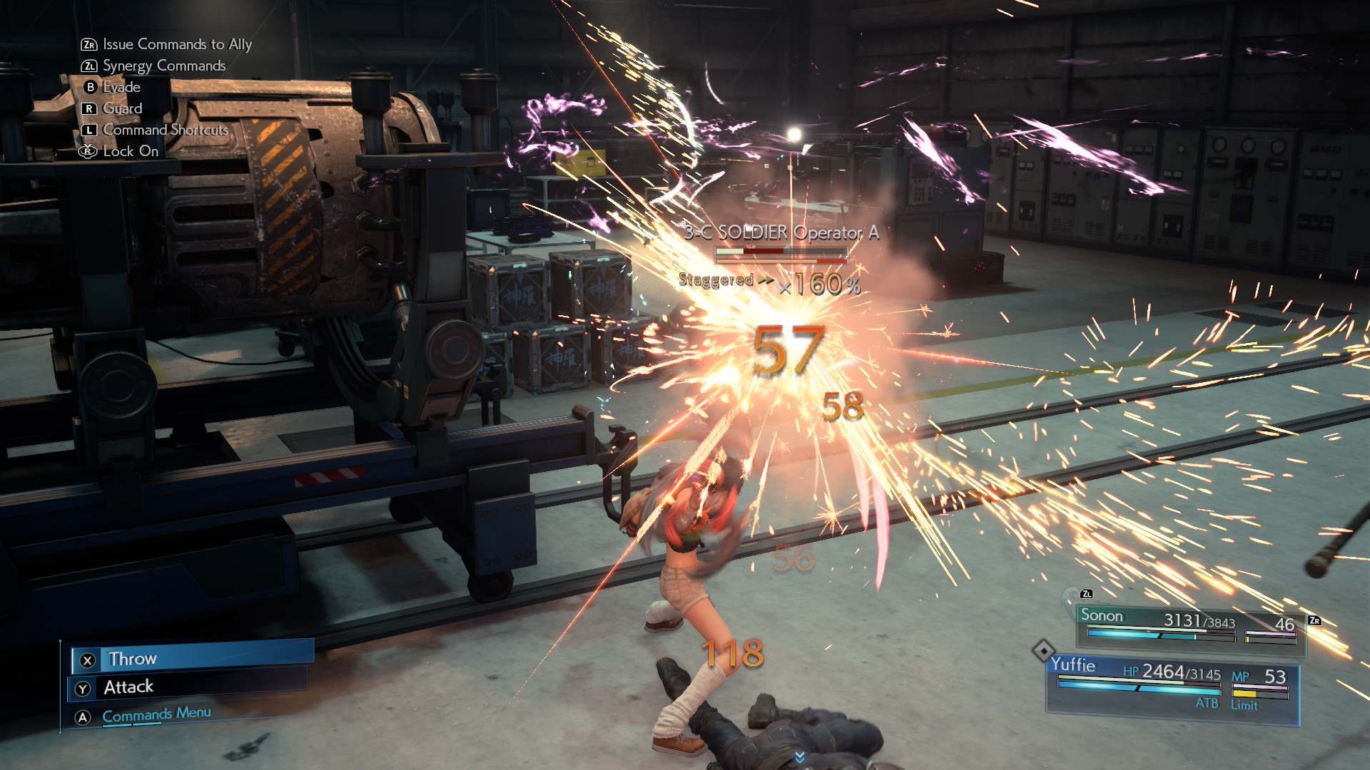 Final Fantasy VII Remake Intergrade - recenzja gry w wersji na Switcha 2. Combo