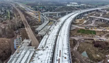 Zima pokrzyżowała plany. Kierowcy jeszcze nie pojadą nową łącznicą