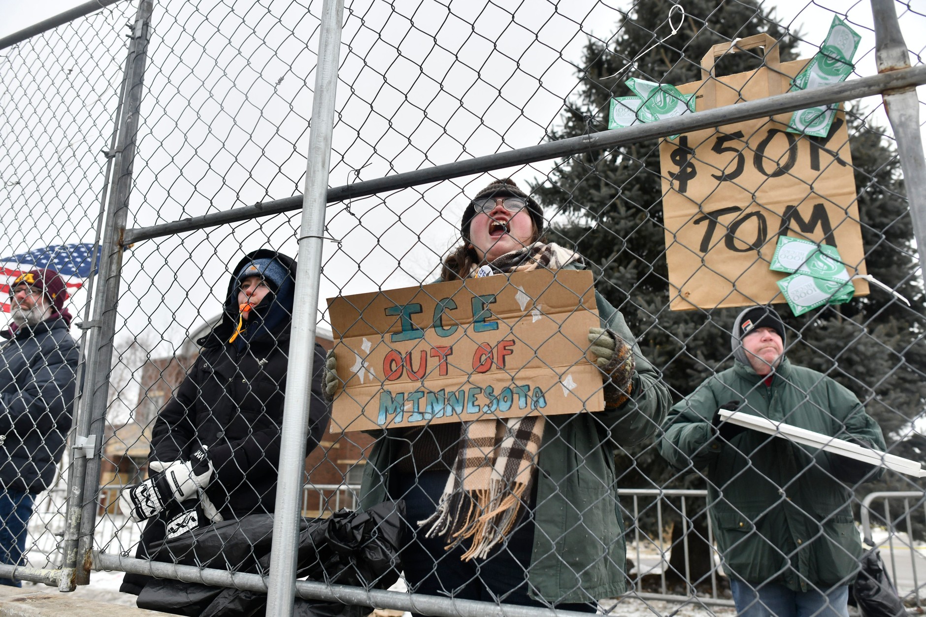 Protesty przeciwko polityce administracji Donalda Trumpa, Minneapolis, 26 stycznia 2026 r.