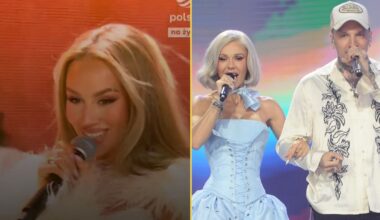 Smolasty wystąpił podczas sylwestra bez Dody. To ona ją zastąpiła - Onet