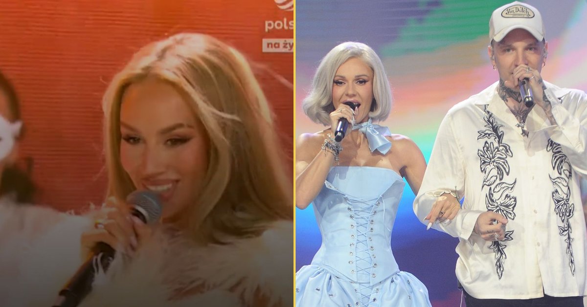Smolasty wystąpił podczas sylwestra bez Dody. To ona ją zastąpiła - Onet