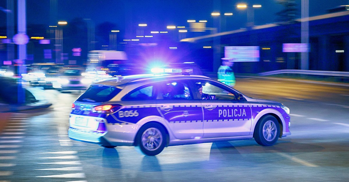 Policja w czasie interwencji. Zdjęcie ilustracyjne