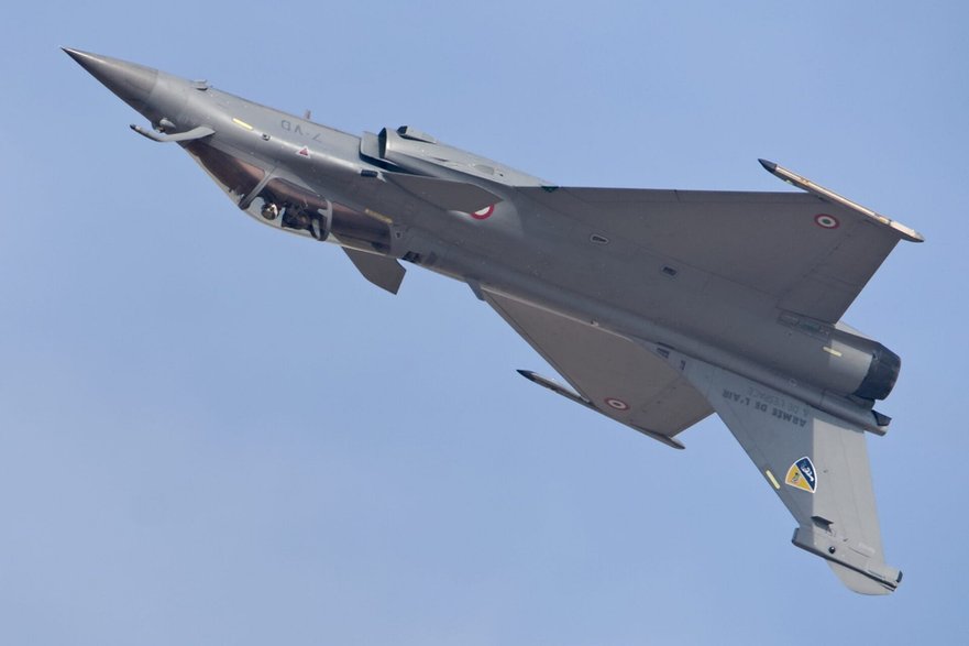 Myśliwiec wielozadaniowy Rafale w służbie francuskich Sił Powietrznych i Kosmicznych