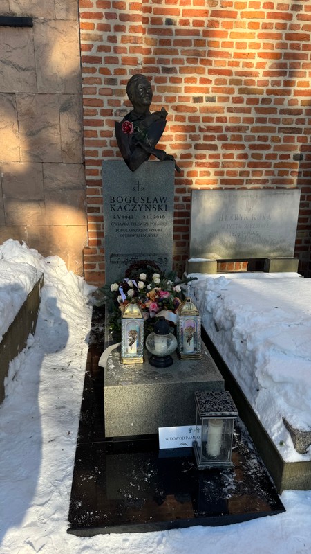 Grób Bogusława Kaczyńskiego na Powązkach w Warszawie