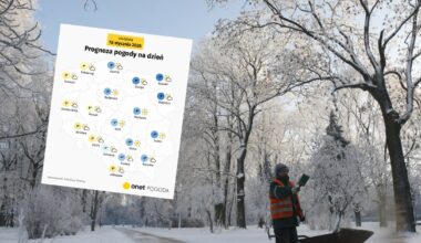 Ogromna różnica temperatury nad Polską