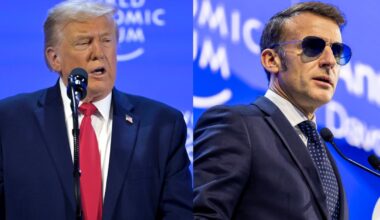 Donald Trump ponownie zakpił z Emmanuela Macrona. "Co się do diabła stało?"