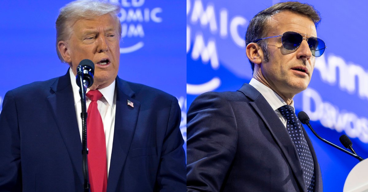 Donald Trump ponownie zakpił z Emmanuela Macrona. "Co się do diabła stało?"