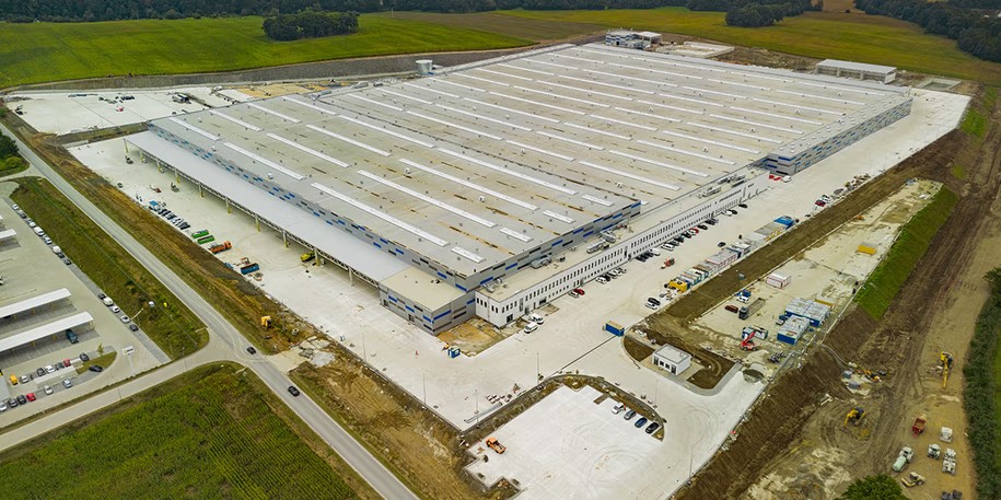 Hala produkcyjna Eko-Okna w Wodzisławiu Śląskim