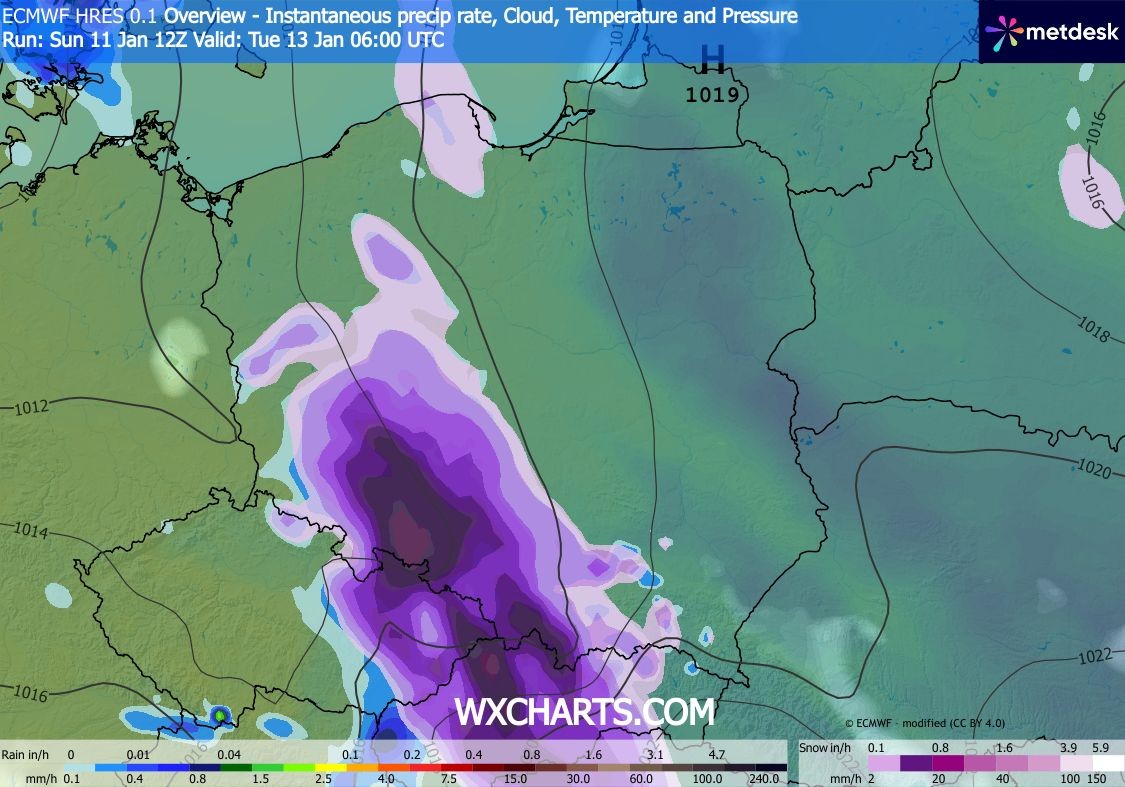 We wtorek przejdą kolejne śnieżyce