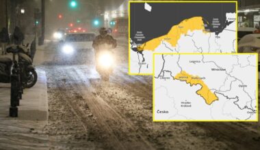 Ostrzeżenia IMGW przed śnieżycami na południowym zachodzie