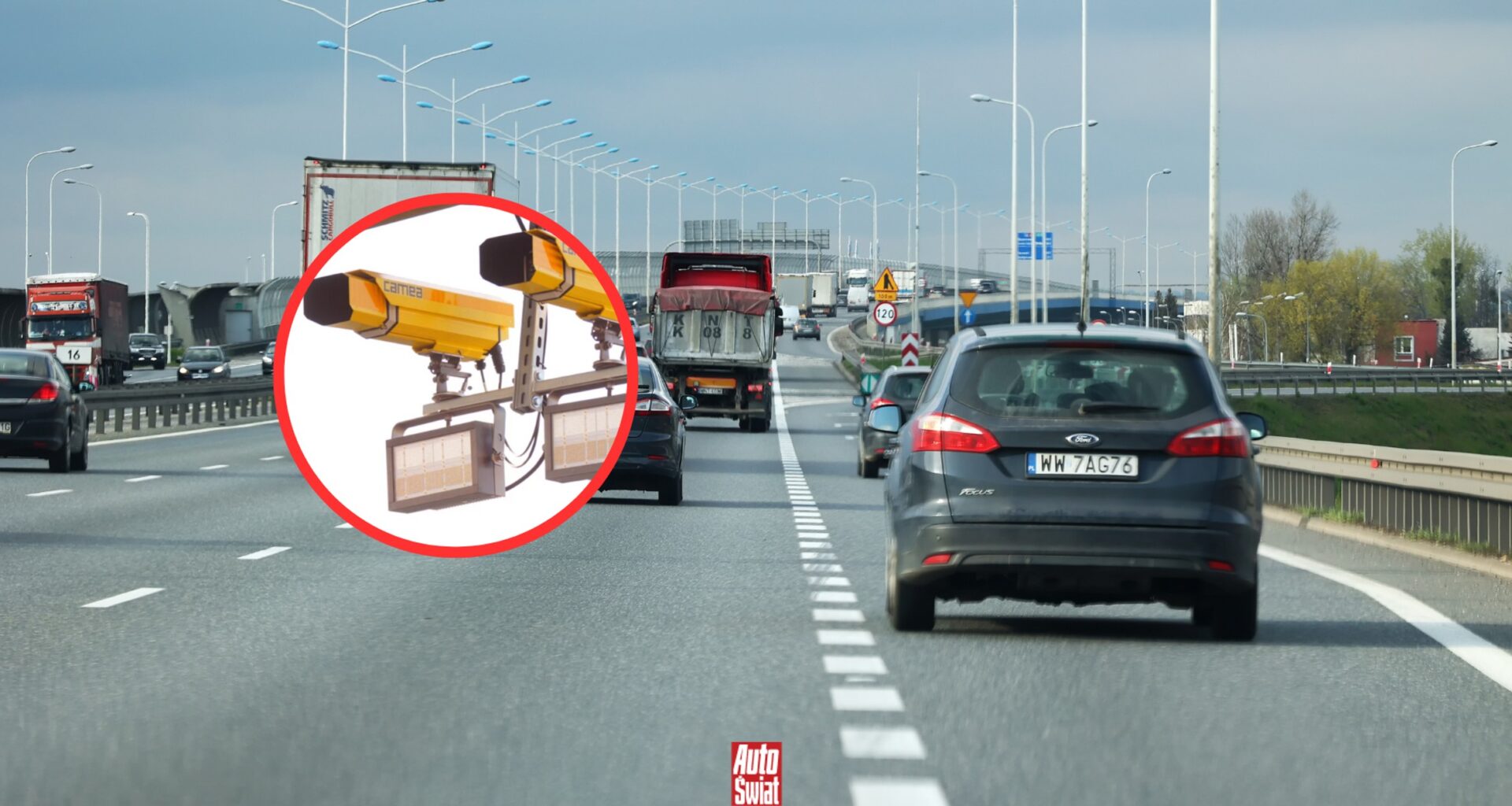 Nowe odcinkowe pomiary prędkości już działają. I to gdzie! Na S7 i A4