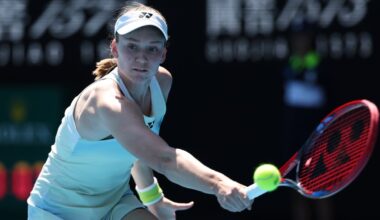 W takim stroju Aryna Sabalenka pojawiła się na korcie. Zareagował jej partner