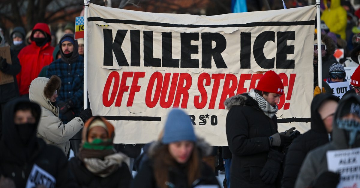 Demonstracja w Minneapoli po zabiciu Alexa Prettiego