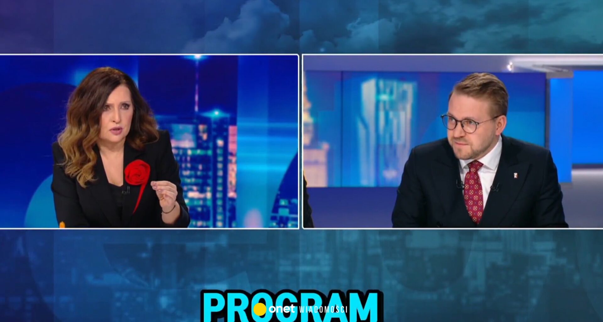 Emocje w "Debacie Gozdyry". Dziennikarka do polityka PiS: jest pan chamski