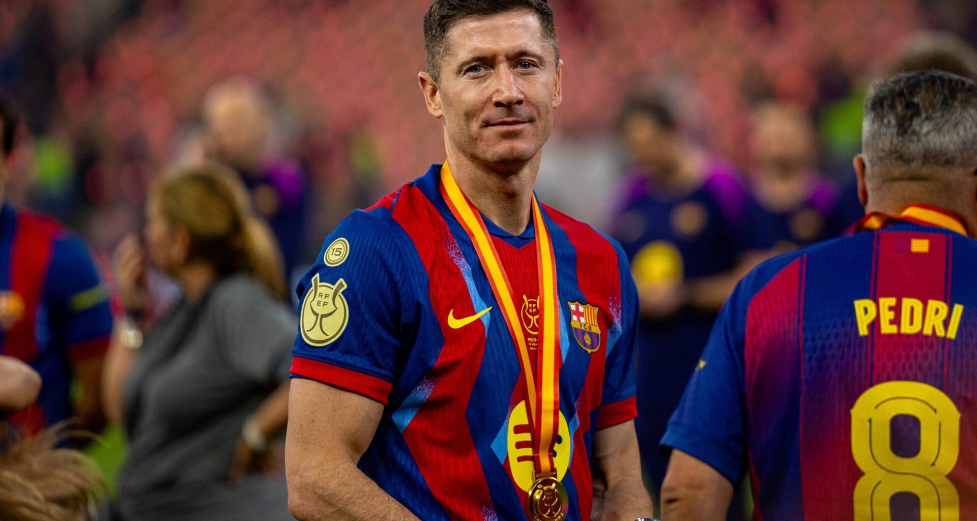 Lewandowski zaczepiony przez prezesa Realu po El Clasico [WIDEO]