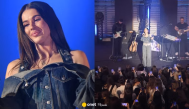 Roksana Węgiel wystąpiła w szkole. Z odsłoniętym brzuchem zaśpiewała dla uczniów