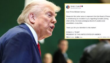 Trump wycofał zaproszenie do Rady Pokoju dla Kanady