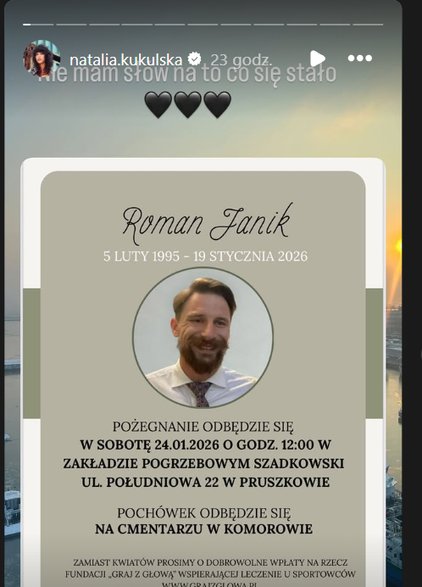 Screen z instagramowej relacji Natalii Kukulskiej