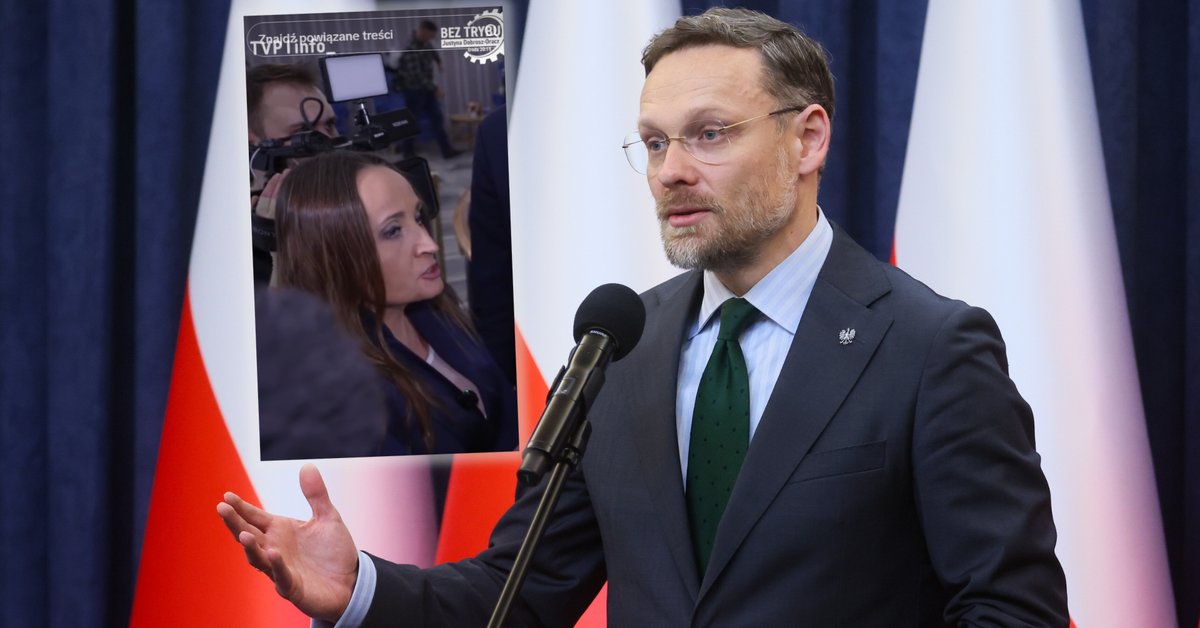 Justyna Dobrosz-Oracz zaczęła pytać Zbigniewa Boguckiego. Doszło do spięcia