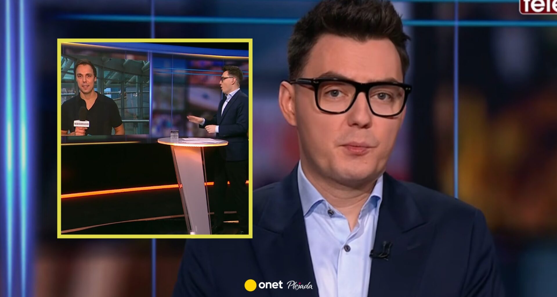 Wpadka na wizji programu TVP. Prowadzący szybko zareagował