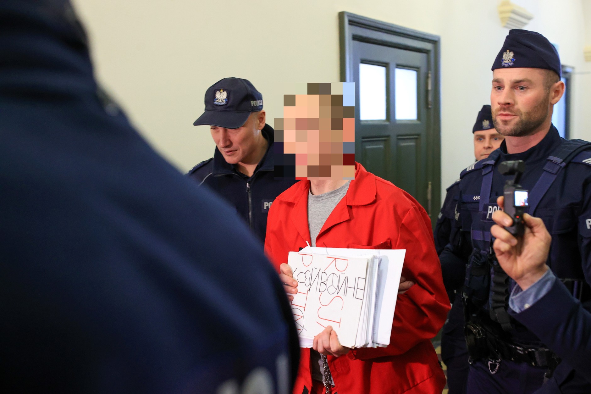 Igor R. w sądzie w Sosnowcu