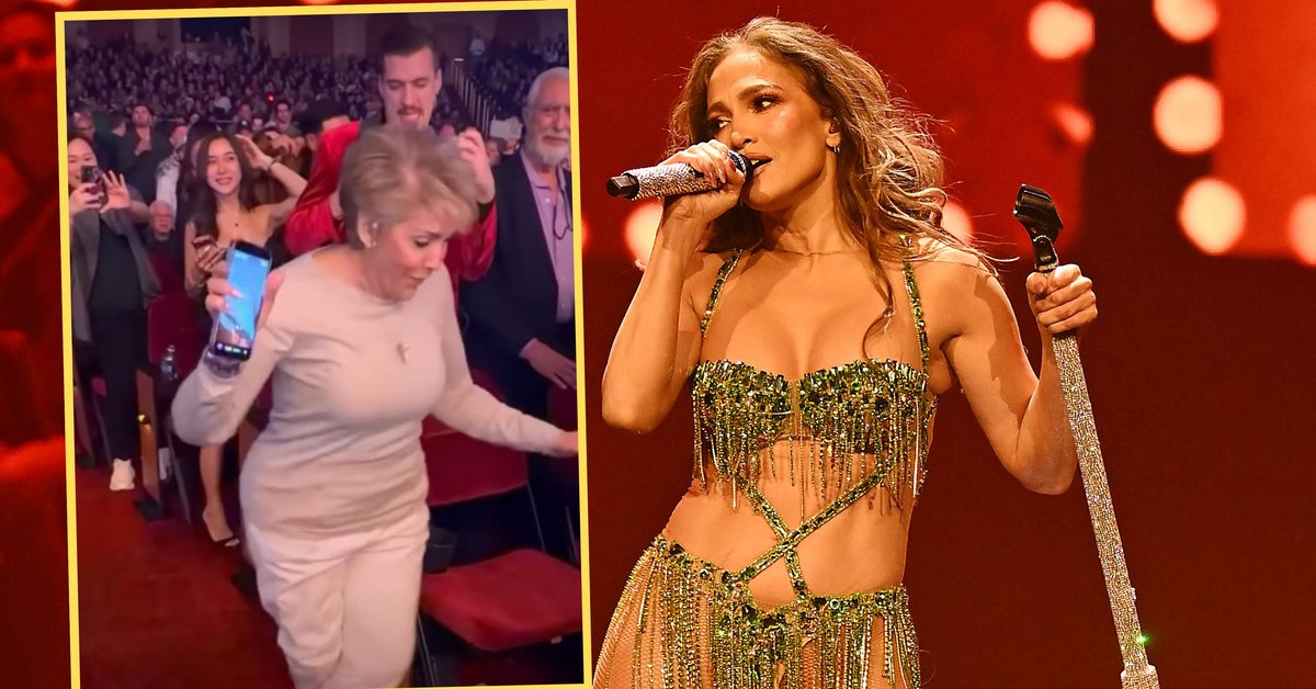 Mama Jennifer Lopez skradła show. Wcześniej gwiazda zażartowała ze swoich małżeństw