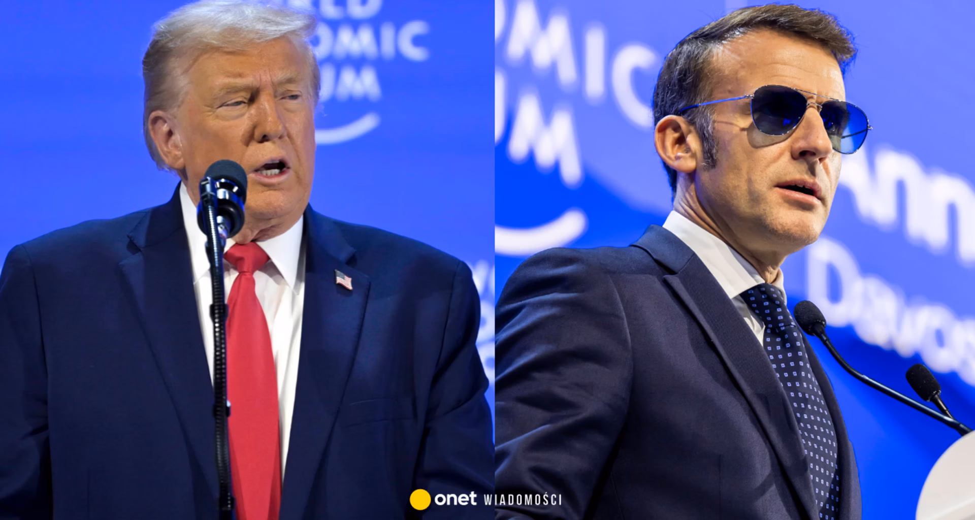 Donald Trump ponownie zakpił z Emmanuela Macrona. "Co się do diabła stało?"