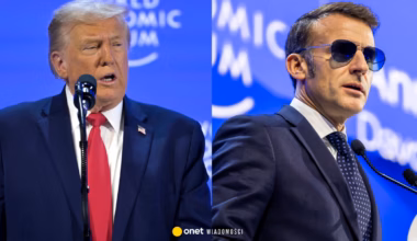 Donald Trump ponownie zakpił z Emmanuela Macrona. "Co się do diabła stało?"