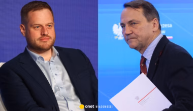 "Hej, kretynie". Poseł PiS broni Sikorskiego i uderza w człowieka Putina