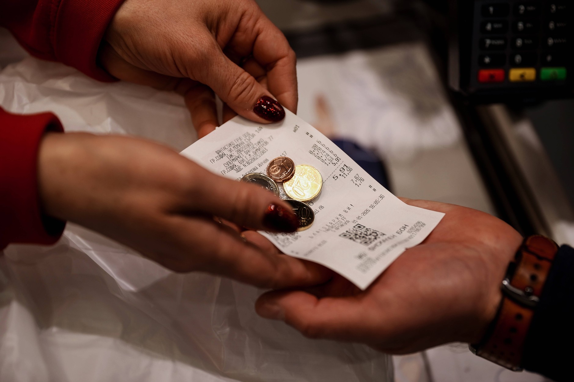 Od 1 stycznia 2026 r. w Bułgarii wprowadzono euro