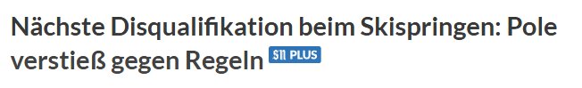 "Kolejna dyskwalifikacja w skokach narciarskich. Polak naruszył przepisy" - pisze sn.at