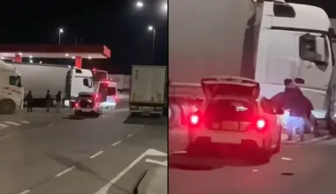 Kierowca interweniował przy kradzieży ładunku - staranowane auto złodziei