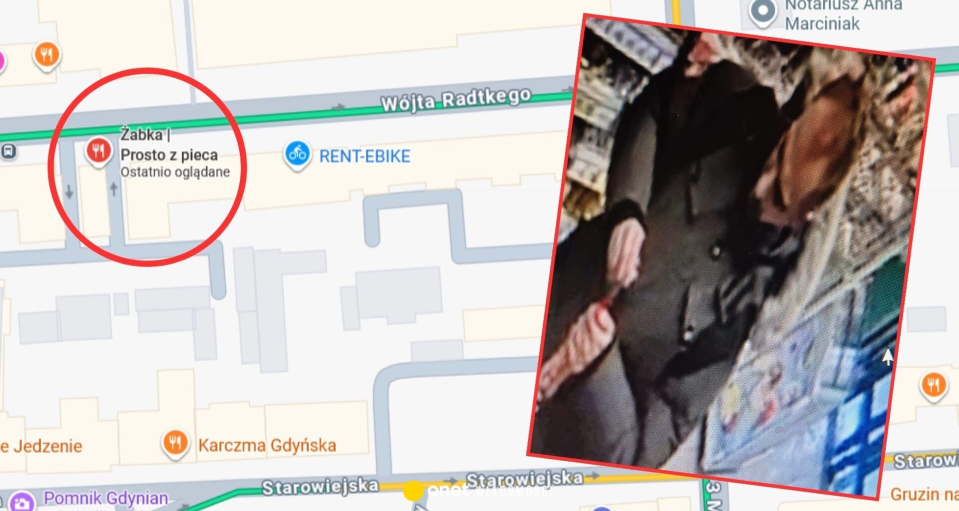 Niepokojąca sytuacja w Gdyni. Mężczyzna wlał coś do butelki. Apel policji