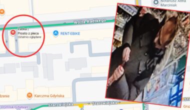 Niepokojąca sytuacja w Gdyni. Mężczyzna wlał coś do butelki. Apel policji