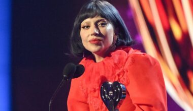 Lady Gaga i jej naszyjnik