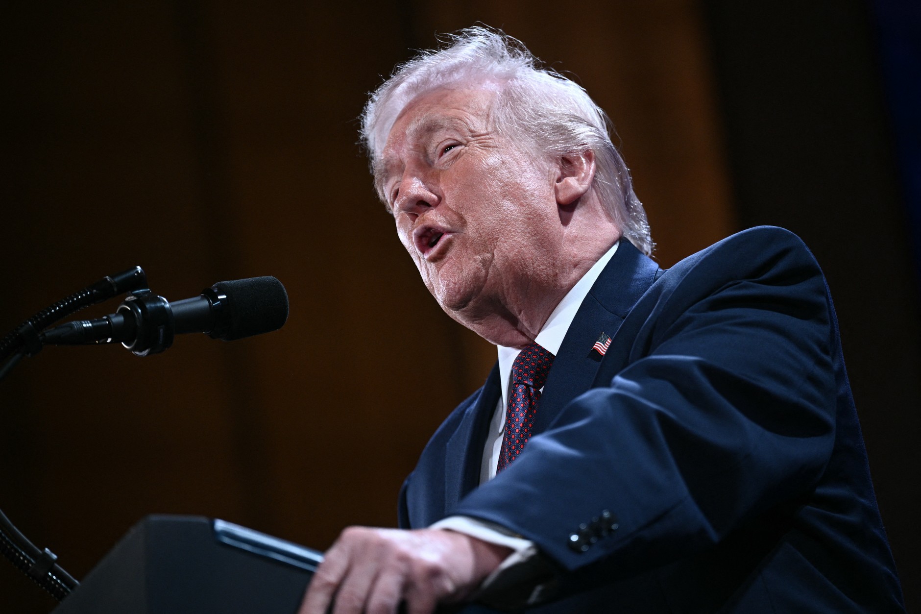 Prezydent USA Donald Trump w Waszyngtonie, 28 stycznia 2026 r.