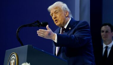 Donald Trump w Davos, 22 stycznia 2026 r.