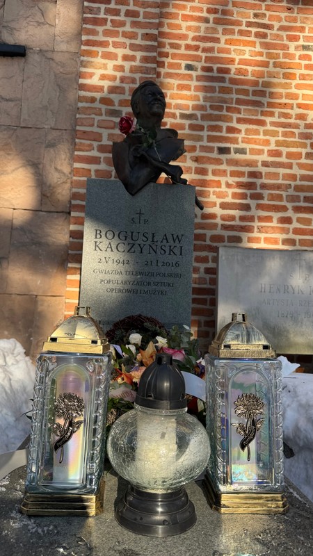 Grób Bogusława Kaczyńskiego na Powązkach w Warszawie