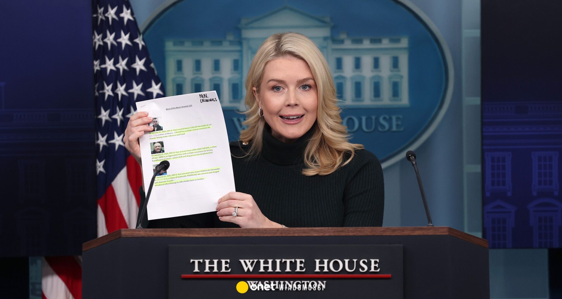 Chaos po strzelaninie w USA. Rzeczniczka Białego Domu broni słów Donalda Trumpa