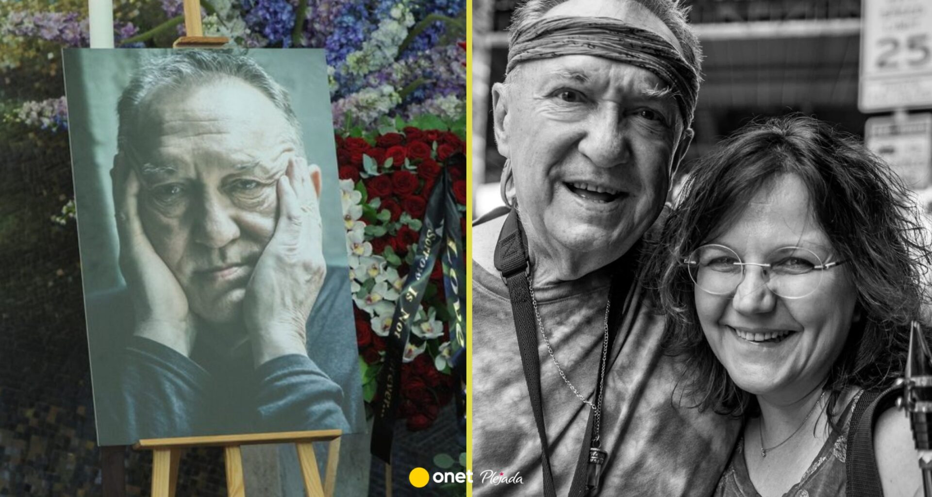 Żona Michała Urbaniaka przemówiła na pogrzebie. Nie mogła powstrzymać łez