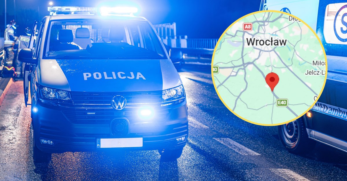 Zadziwiające sceny na autostradzie A4. 29-latek wyskoczył z pędzącego auta - Onet