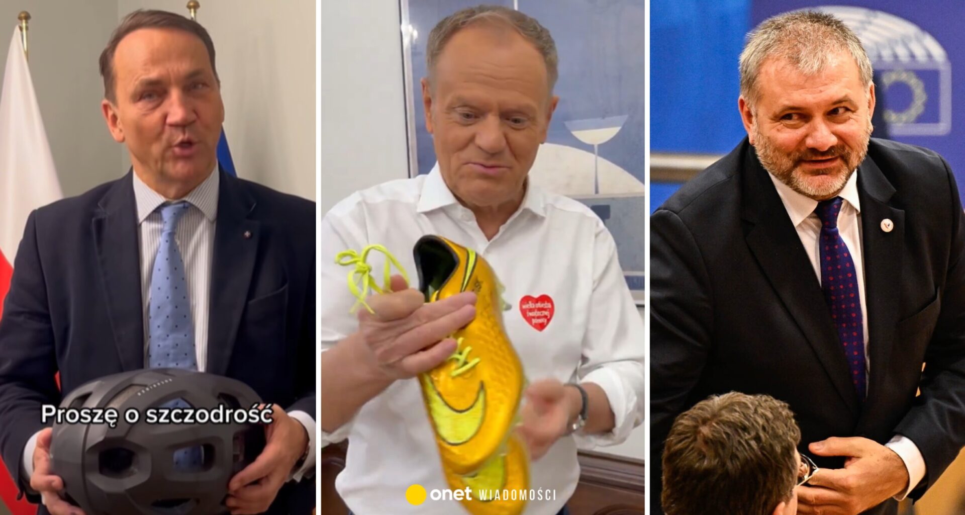 Tusk, Sikorski, Żurek i inni. Tak politycy wspierają WOŚP [NAGRANIA, ZDJĘCIA]