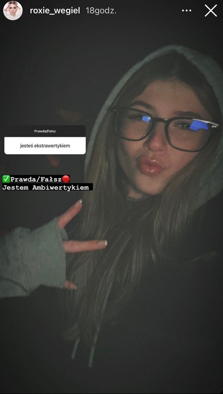 Roksana Węgiel na Instagramie