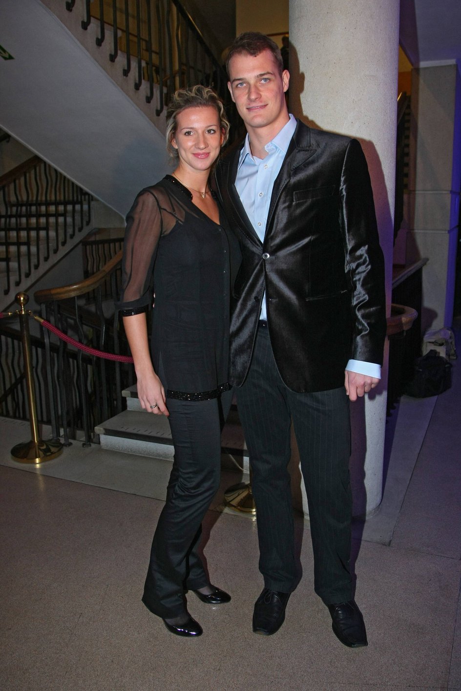 Marta Domachowska i Paweł Korzeniowski w 2008 r.