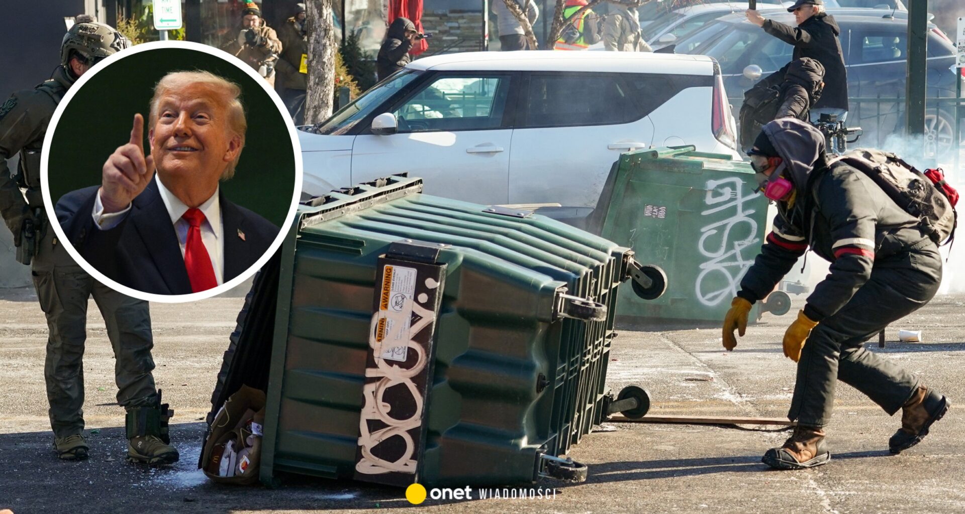 W USA wrze po zabójstwie pielęgniarza. Donald Trump kluczy i unika odpowiedzi